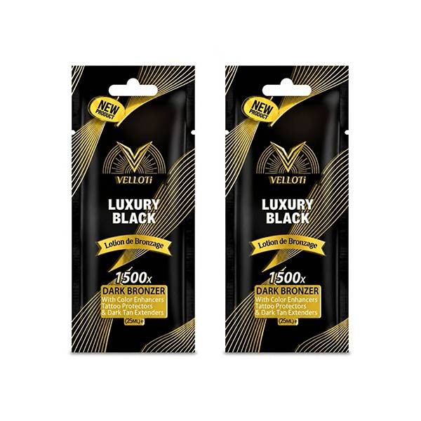 لوسیون سولاریوم ساشه ای ولوتی LUXURY BLACK(2عدد)