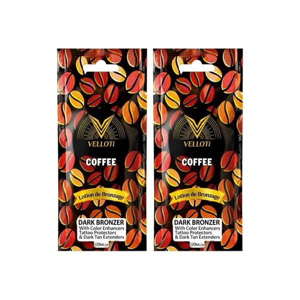 لوسیون سولاریوم ساشه ای ولوتی COFFEE (2عدد)