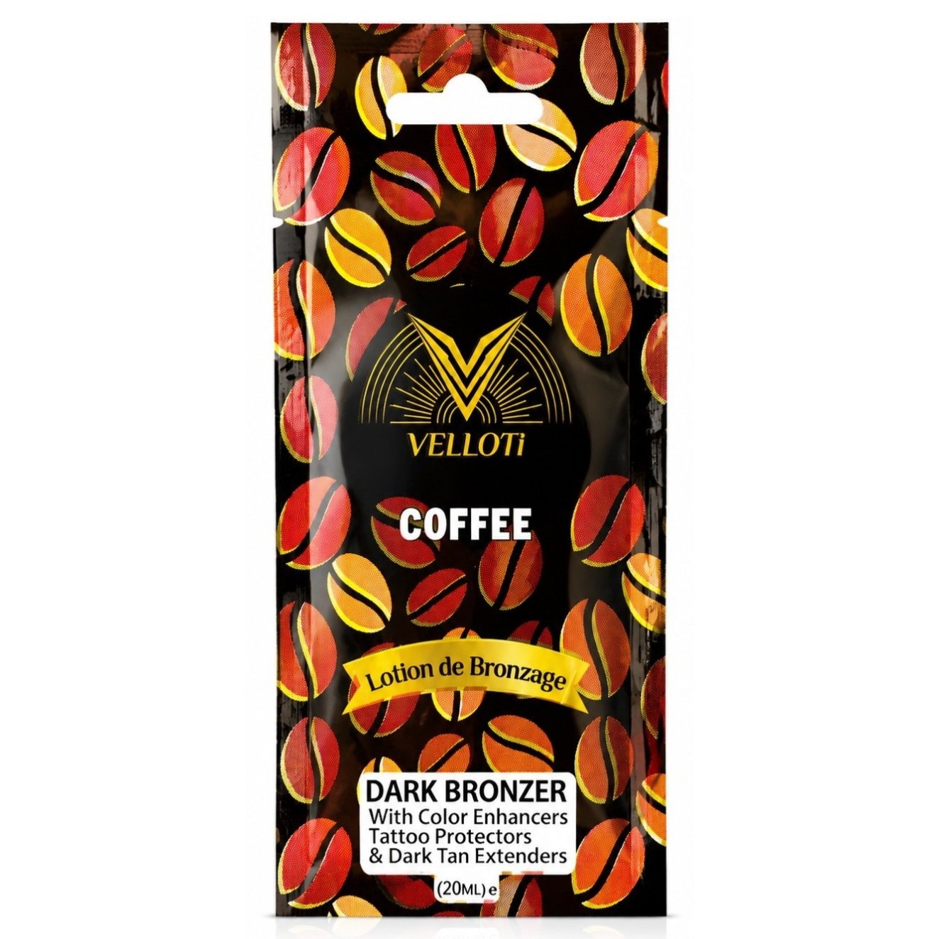 لوسیون سولاریوم ساشهای ولوتی مدل COFFEE